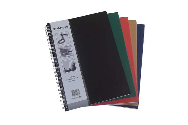 Plakboek Papyrus 330x230mm 40 vel assorti