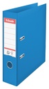 Classeur à levier Esselte Vivida N°1 A4 75mm PP bleu