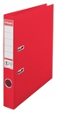 Classeur à levier Esselte Vivida N°1 A4 50mm PP rouge