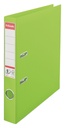 Classeur à levier Esselte Vivida N°1 A4 50mm PP vert