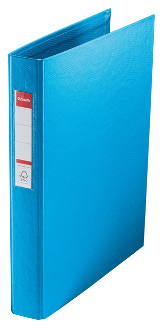 Classeur Esselte VIVIDA A4 2 anneaux méc-O 25mm PP bleu