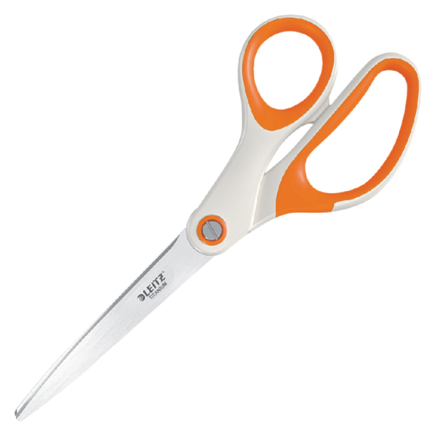 Ciseaux Leitz WOW 205mm titane orange