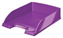 Corbeille à courrier Leitz WOW A4 violet