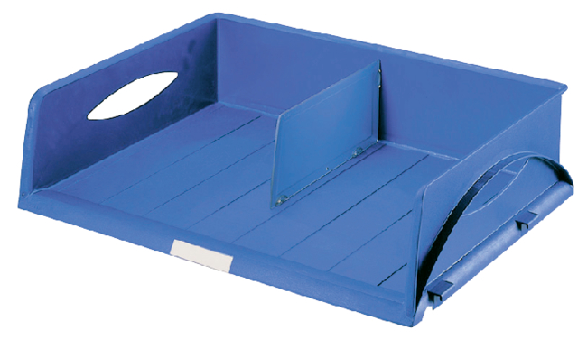 Corbeille à courrier Leitz 5232 Sorty Jumbo bleu