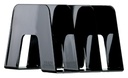 Range-revues Han 3 compartiments noir