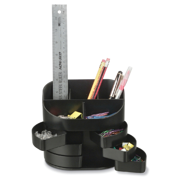 Organiseur de bureau Officemate avec 6 tiroirs noir
