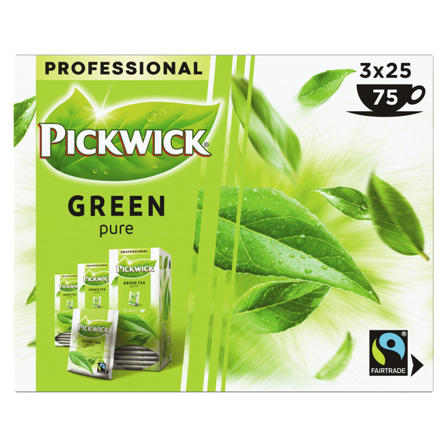 Thee Pickwick Fair Trade green pure 25x1.5gr