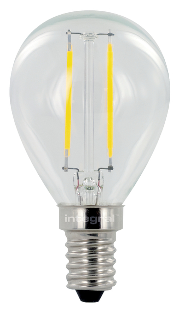 Ledlamp Integral E14 2700K warm wit 2-3,5W 250lumen