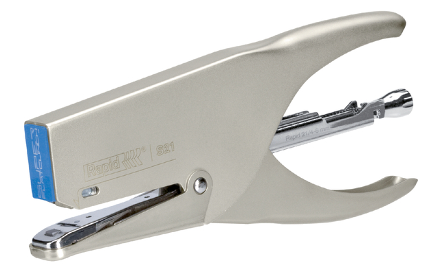 Pince agrafeuse Rapid S21 30 feuilles 21/6 nickel mat