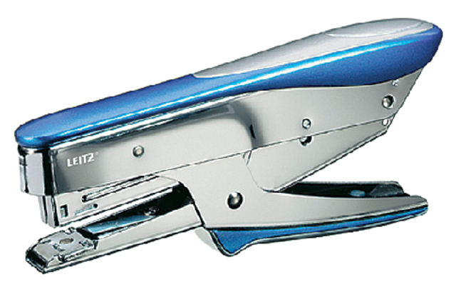 Pince agrafeuse Leitz P2 15 feuilles bleu