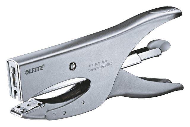Pince agrafeuse Leitz P3 40 feuilles argent blister
