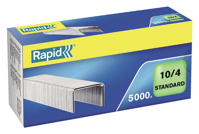Agrafes Rapid  n°10 galvanisé standard 5000 pièces