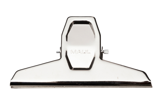 Pince à papier MAUL Pro 125mm capacité 30mm blister 2 pièces