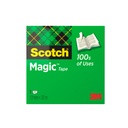Ruban adhésif Scotch Magic 810 12mmx33m invisible mat