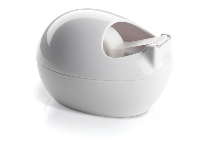 Dévidoir Scotch C36 Galet blanc + 1 rouleau Magic tape 7,5mx19mm