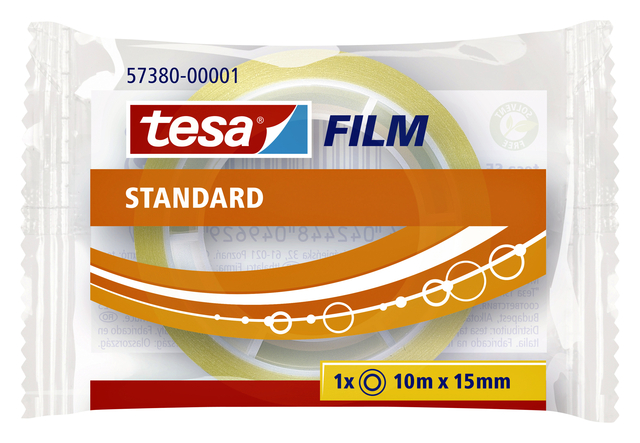 Ruban adhésif tesafilm® Standard 10mx15mm transparant