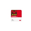 Ruban adhésif Scotch Crystal 600 33mx19mm transparent