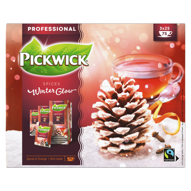Thé Pickwick Winter Glow 25x 2g avec enveloppe