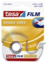 Tape tesafilm® dubbelzijdig  12mmx7,5m transparant met dispenser