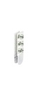 Languette auto-agrippante Command petite 1,8kg blanc