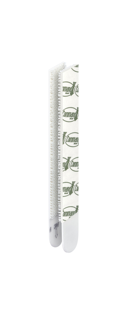 Bevestigingsstrip Command klik vast smal 5,4kg wit