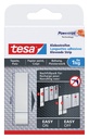 Kleefstrips tesa® behang & pleisterwerk 1kg wit 6 stuks 6 stuks