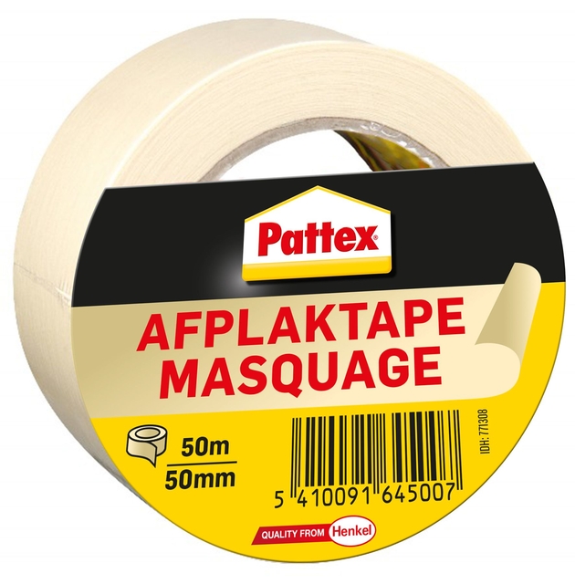 Ruban de masquage Pattex 50mmx50m crème