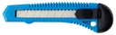 Cutter Westcott Office 18mm curseur sur glissière bleu