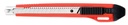 Cutter Westcott Premium 9mm bouton sur glissière rouge
