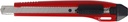 Cutter Westcott Premium 9mm curseur coulissant rouge