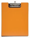 Porte-bloc à rabat MAUL Flexx A4 portrait PP orange