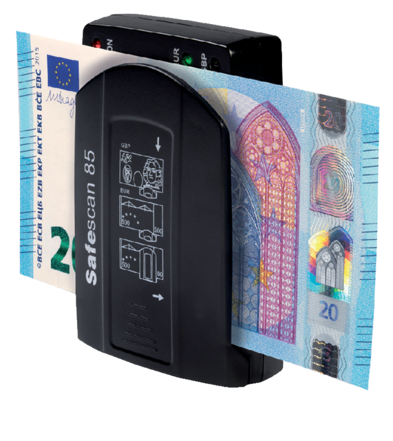 Valsgeld detector Safescan 85 zwart