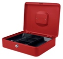 Coffret caisse Pavo 300x240x90mm rouge