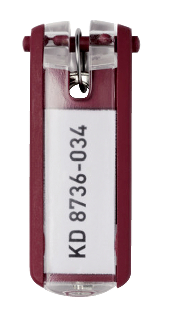 Porte-clés Durable 1957 avec anneau rouge