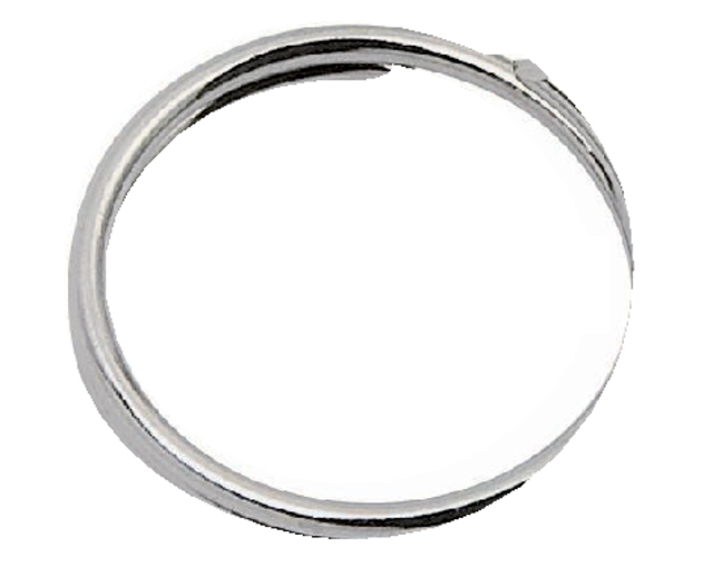 Anneau pour clés Ø38mm 100 pièces argent
