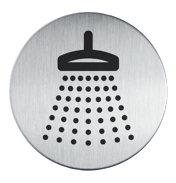 Infobord pictogram Durable 4938 douche 83mm