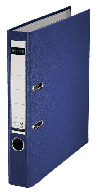 Classeur à levier Leitz 1015 180° A4 50mm PP bleu