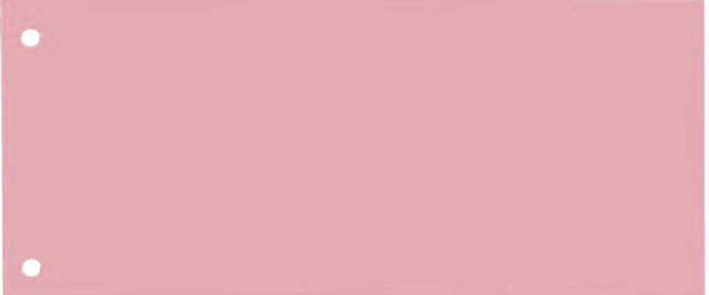 Bande de séparation Oxford Small 240x105mm 190g rose 100 pièces