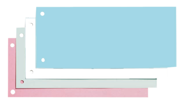 Bande de séparation Oxford Small 240x105mm 190g assorti 100 pièces