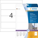 Étiquette dorsale HERMA 59x192mm amovible large blanc