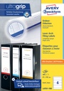 Etiquette dorsale Avery Large 61x192mm adhésive blanc 100 feuilles