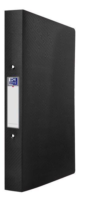 Ringband OXFORD Urban A4 rug 40mm 2 rings o-mech Ø 30mm opaak zwart