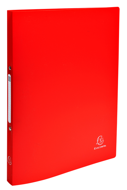 Classeur à 2 anneaux Exacompta A4-15mm PP rouge