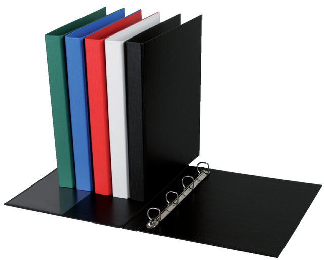 Classeur 4 anneaux Quantore A4 méc-D 20mm PP assorti