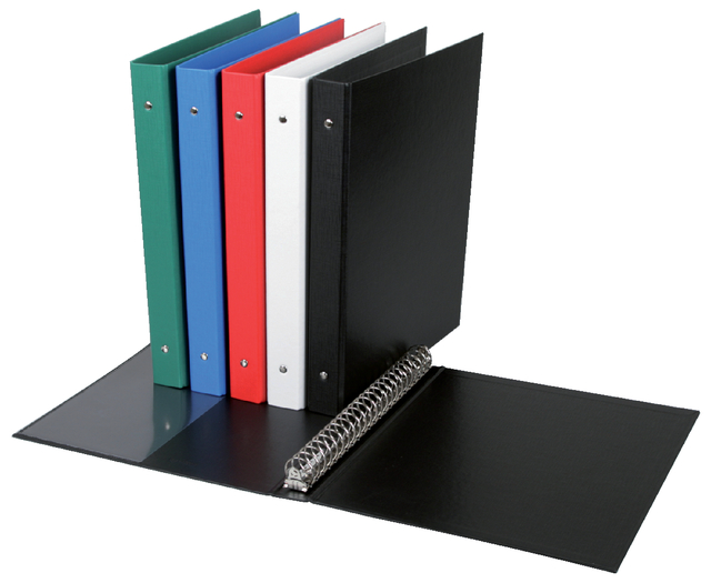 Classeur 23 anneaux Quantore A4 méc-O 19mm PP assorti