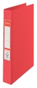 Classeur Esselte A4 23 anneaux méc-O 19mm carton rouge