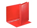 Classeur panorama Esselte Essentials A4 4 anneaux méc-D 20mm rouge