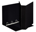 Classeur panorama Esselte A4 4 anneaux méc-D 30mm PP noir