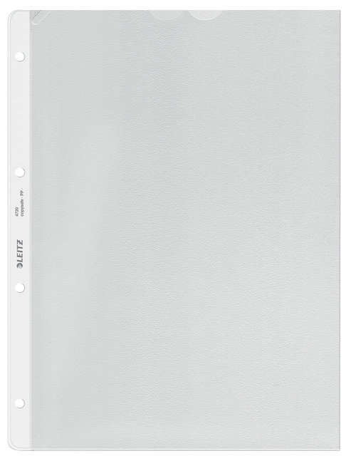 Pochette Leitz Premium Copy safe A4 4 perforations PP 0,13mm transparent 100 pièces