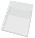 Pochette à soufflet Leitz Premium Copy safe à rabat A4 PP transparent 5 pièces